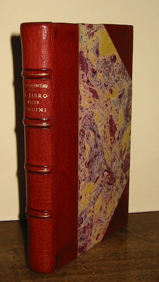 Gabriele D'Annunzio Il Libro delle Vergini. 11Â° Migliaio 1884 Roma Casa Editrice A. Sommaruga e C.